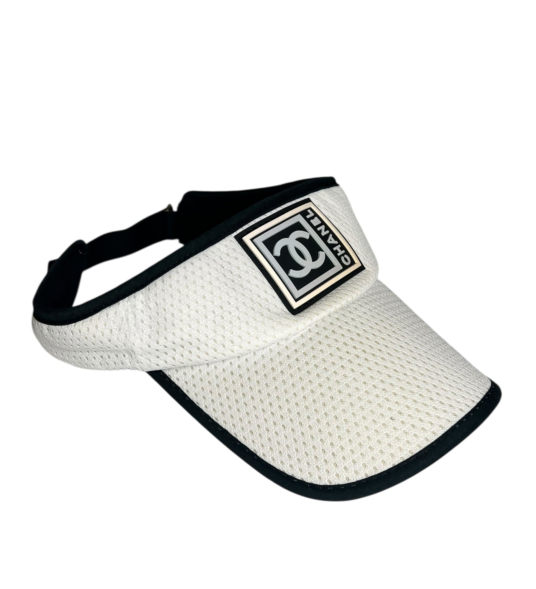 Chanel Vintage CC Mesh Visor