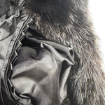 Vintage Saga Ranched Mink Black Fur Coat