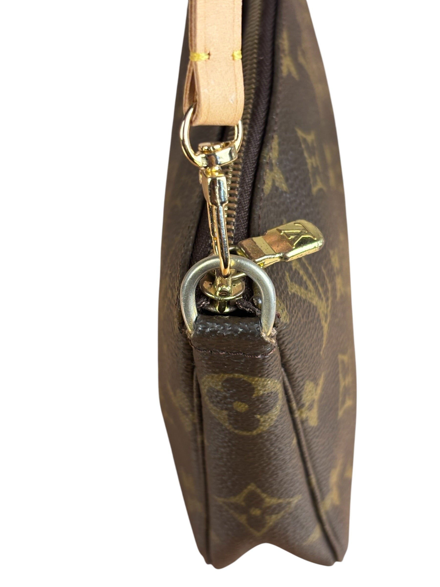 Louis Vuitton Monogram Pochette Replaced LV Strap