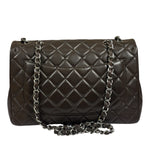 Chanel Chocolate Brown Caviar Quilted Flap Bag 2009