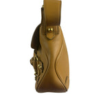 Gucci Vintage Camel Horsebit Shoulder Bag