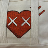 Human Made X KAWS Small Canvas Tote Bag