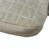 Chanel Woven Leather Trim Camellia No.5 Small Flap Bag 2005