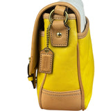 Coach Park Tricolor Leather Flap Crossbody Bag