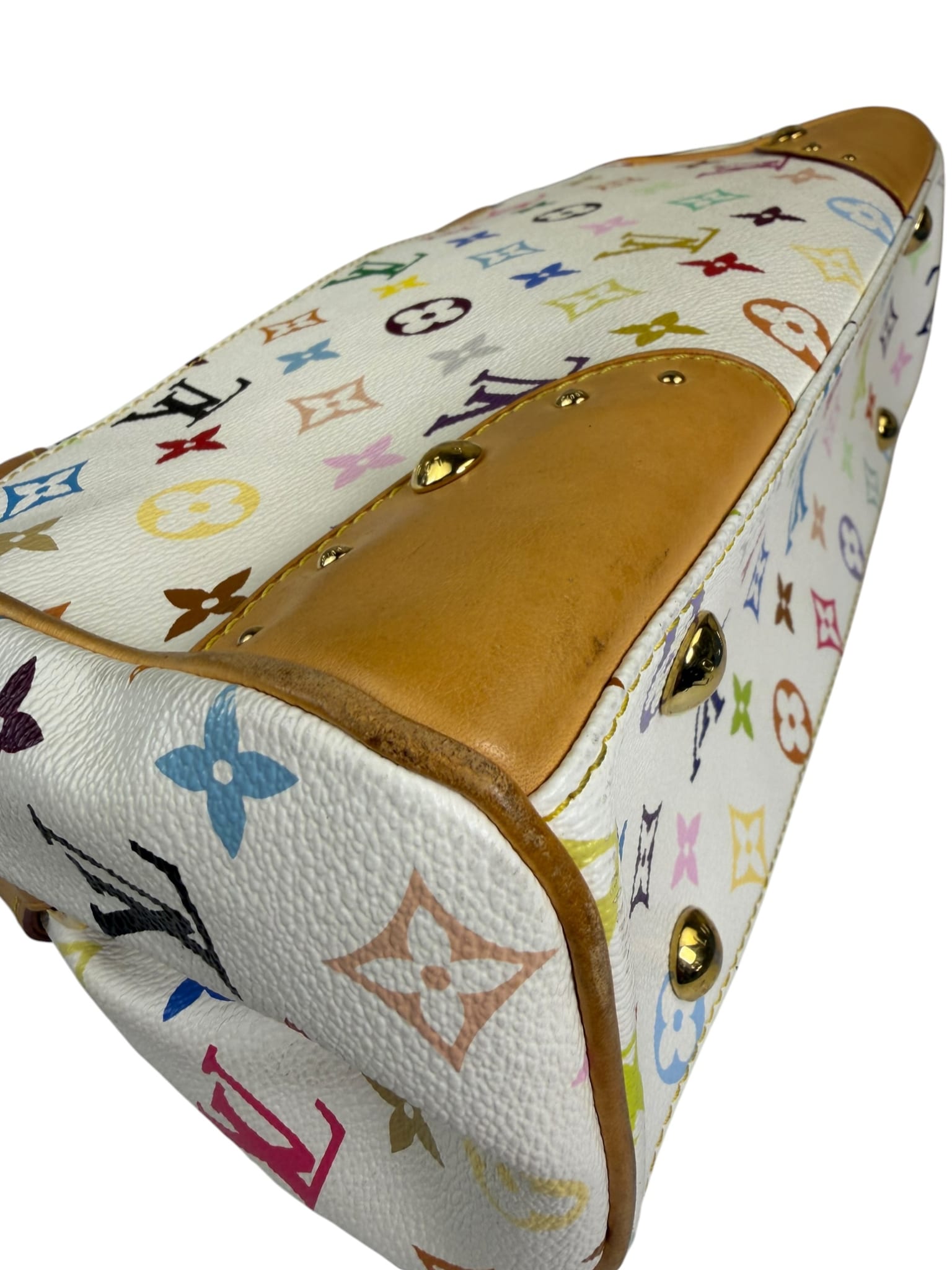 Louis Vuitton x Takashi Murakami Multicolore Monogram Beverly PM