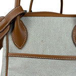 Hermes Toile Swift Canvas/Leather Lindy 30 Beige/Brown 2007