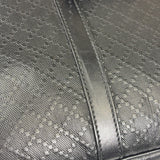 Gucci Black Leather Diamante Briefcase
