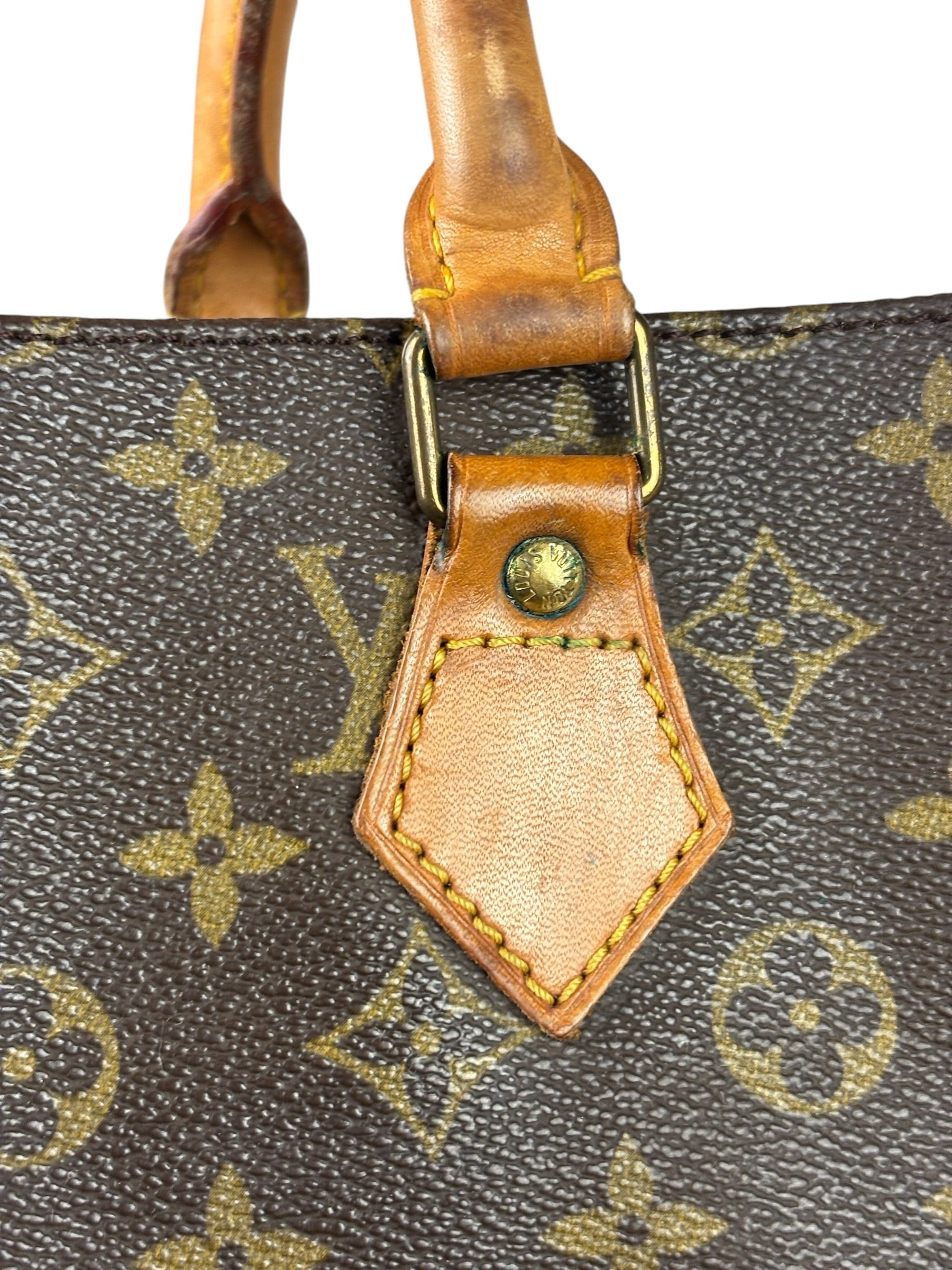 Louis Vuitton Monogram Sac Plat Tote Bag