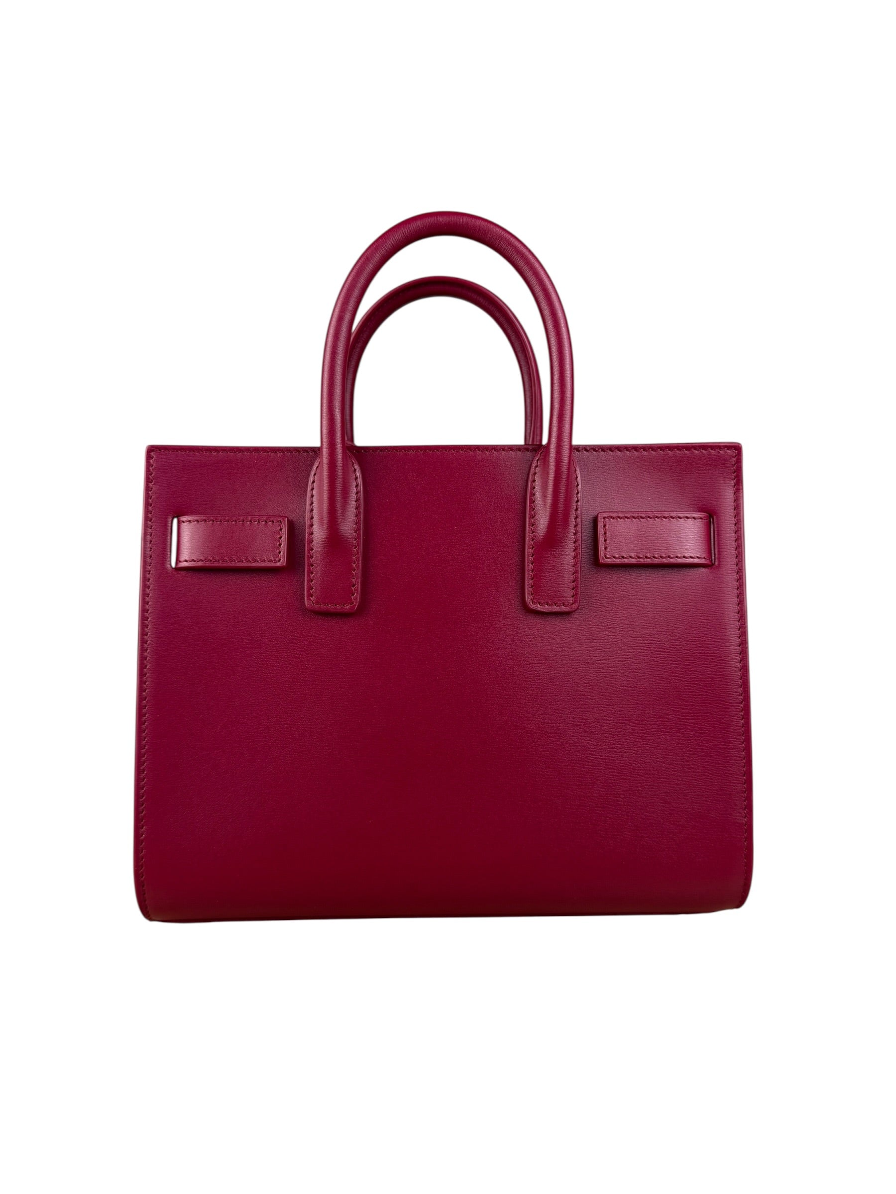 Saint Laurent Sac de Jour Nano 2Way Tote Red