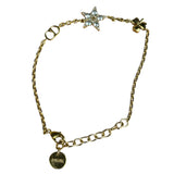 Christian Dior Gold Toned Charm Bracelet