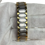 YSL 2 Tone Round Dial Navy Bezel