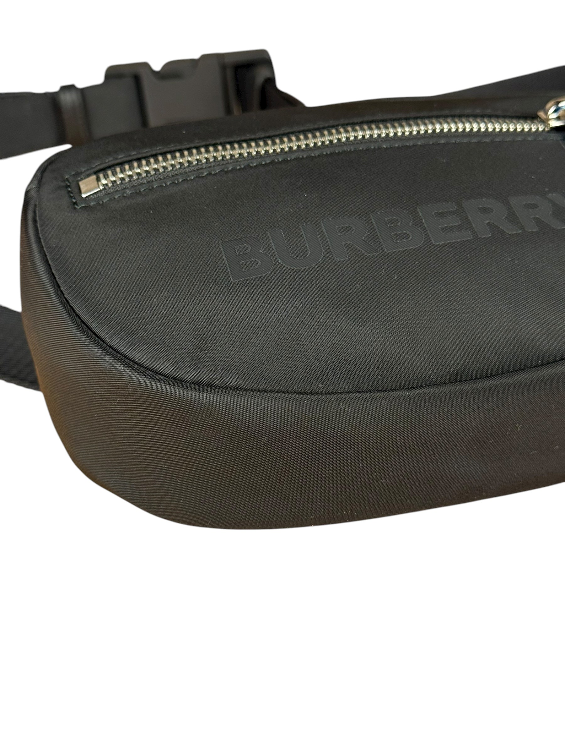 Burberry Logo Print Nylon Cannon Bum Bag