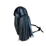 See By Chloé Black leather Tassel Shoulder Bag