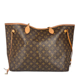 Louis Vuitton Dark Brown Canvas Monogram Neverfull Shoulder Bag PM