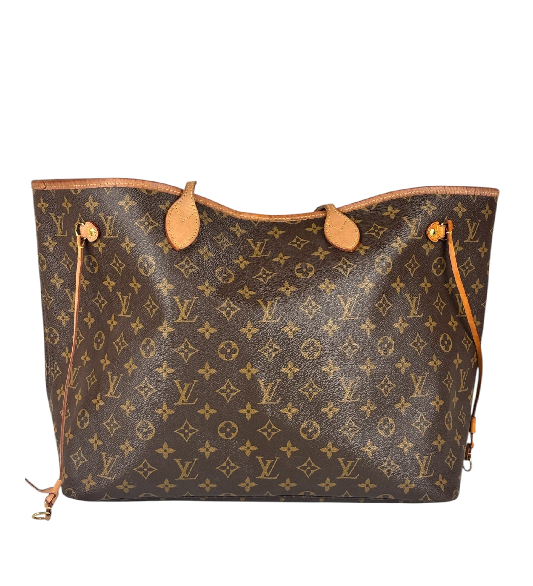 Louis Vuitton Dark Brown Canvas Monogram Neverfull Shoulder Bag PM