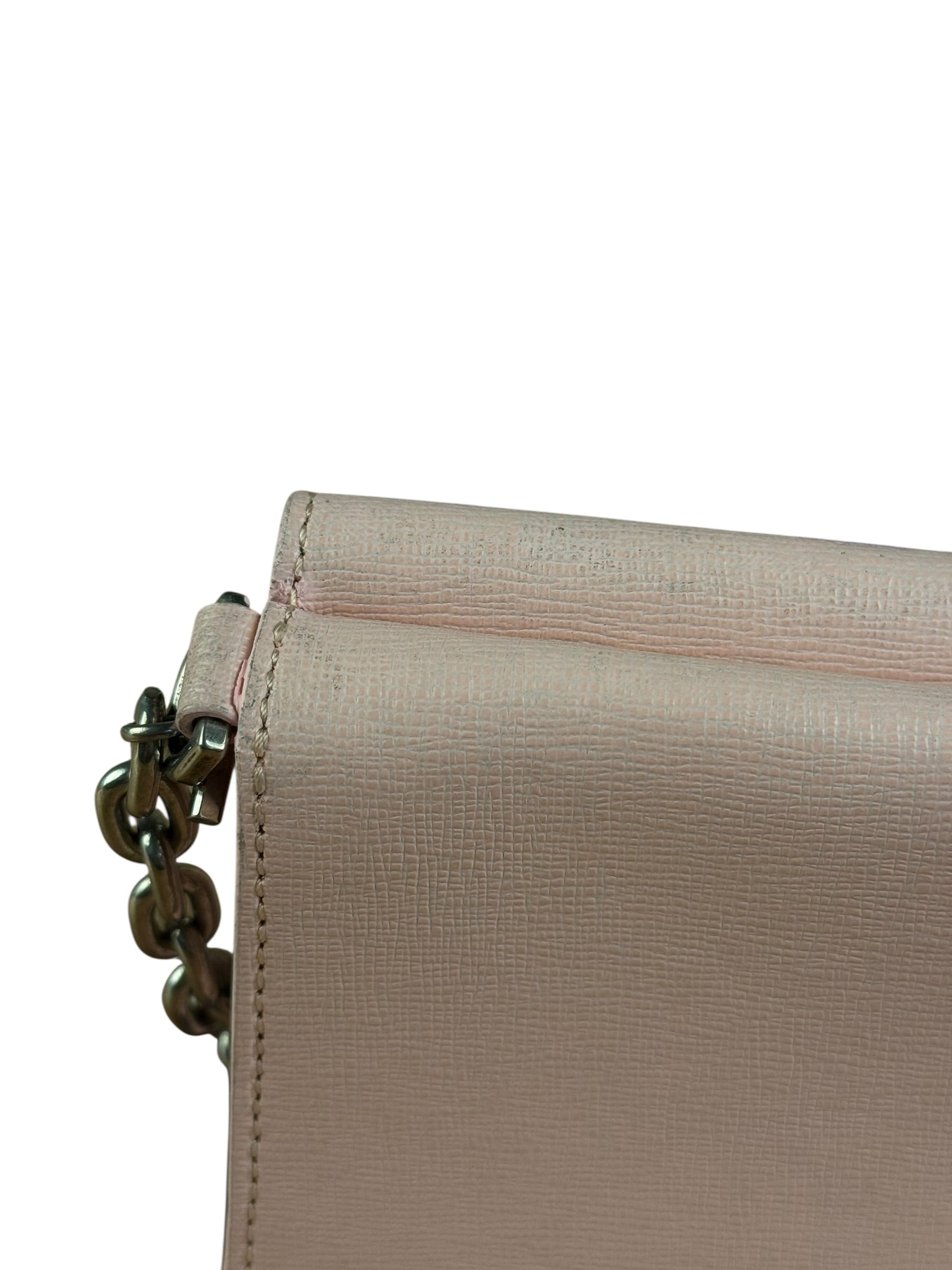 Off White Pink Jitney 0.5 Crossbody Bag