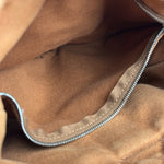 Hermes Vintage Brown Toile Saxo PM