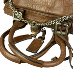 Chloe Vintage Brown Paddington Leather Handbag