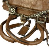 Chloe Vintage Brown Paddington Leather Handbag