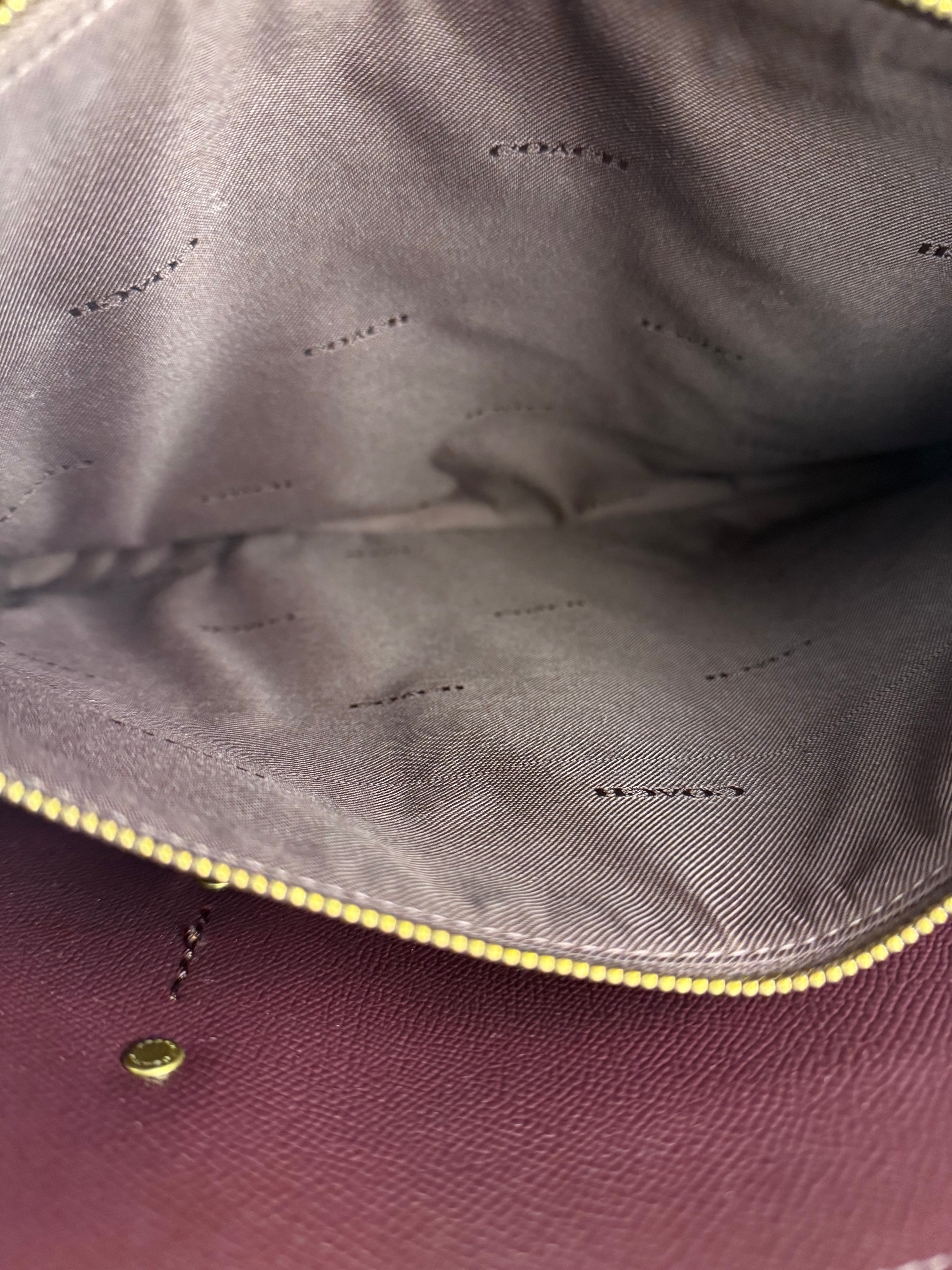 Coach Signature Charlie Carryall Two Way Bag