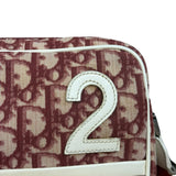 Christian Dior Vintage Red Oblique Trotter "2" Crossbody