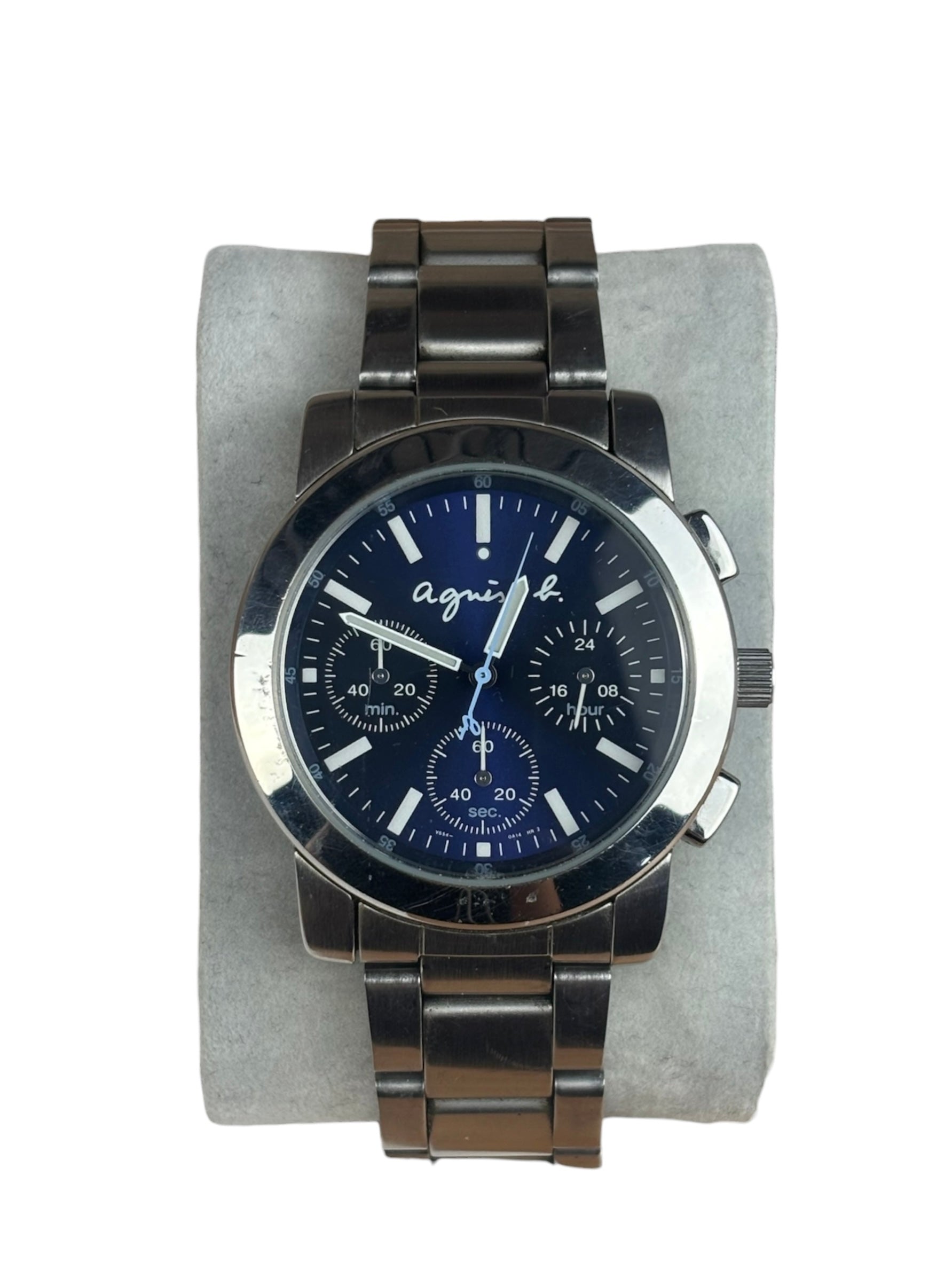 Seiko Anges B. Chronograph Blue Dial