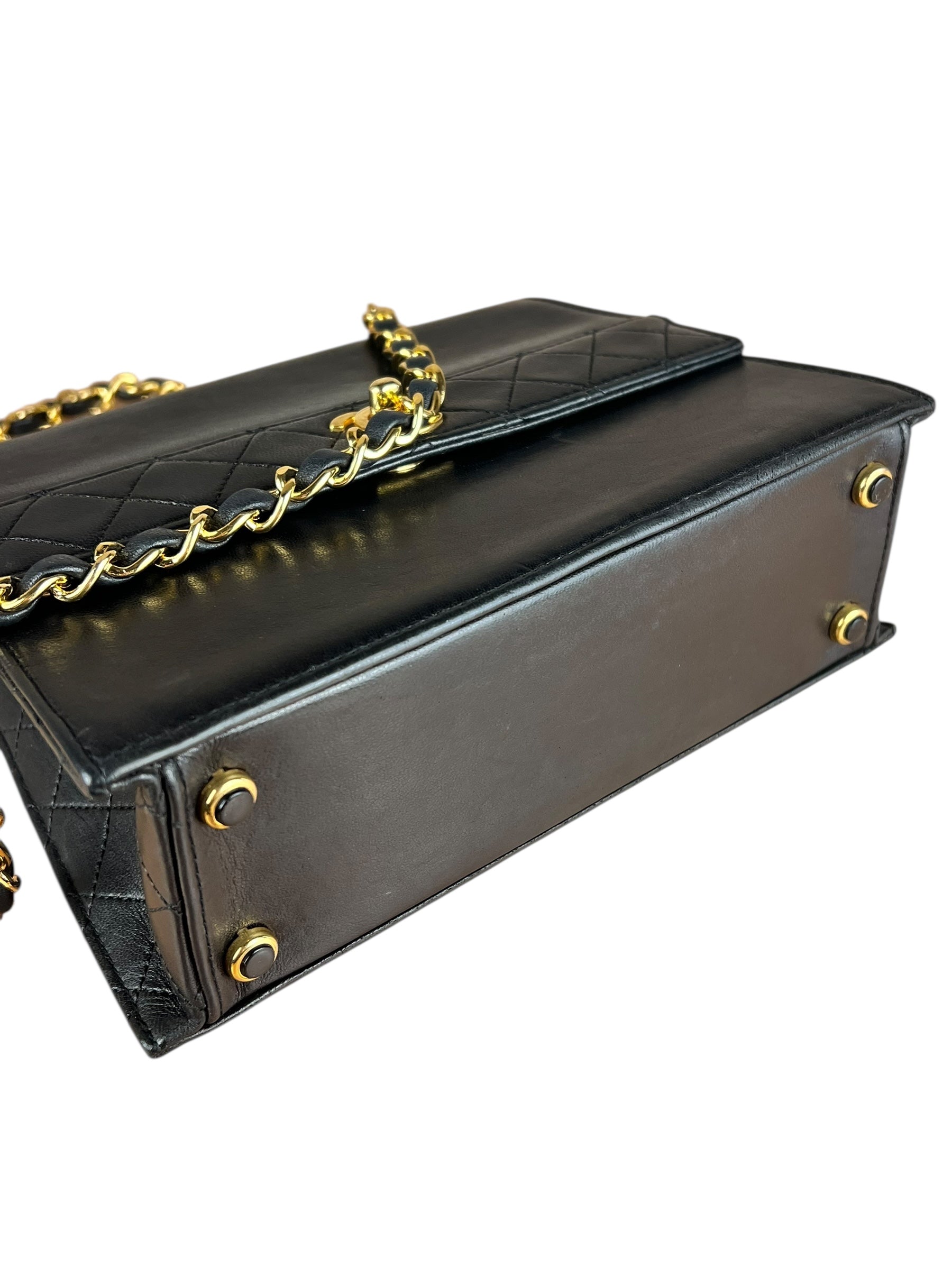 Chanel Neo Executive Black Lambskin 1990