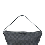Gucci GG Black Canvas Pochette Handbag