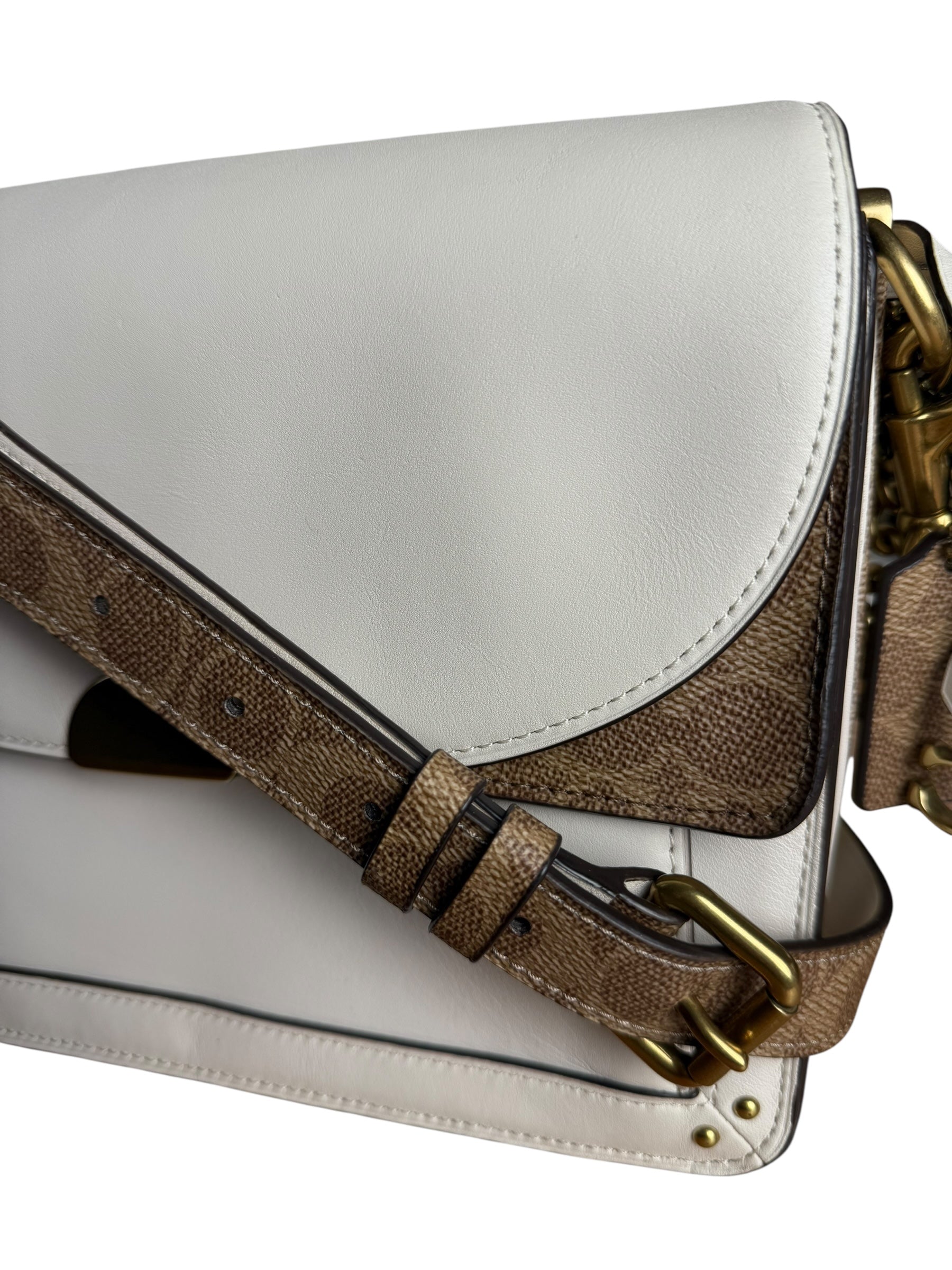 Coach Leather Messenger Bag