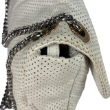 Chanel Ivory Perforated Drill Two-Tone Mademoiselle Flap Bag 2006