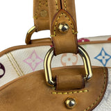 Louis Vuitton White Monogram Murakami Claudia Handbag