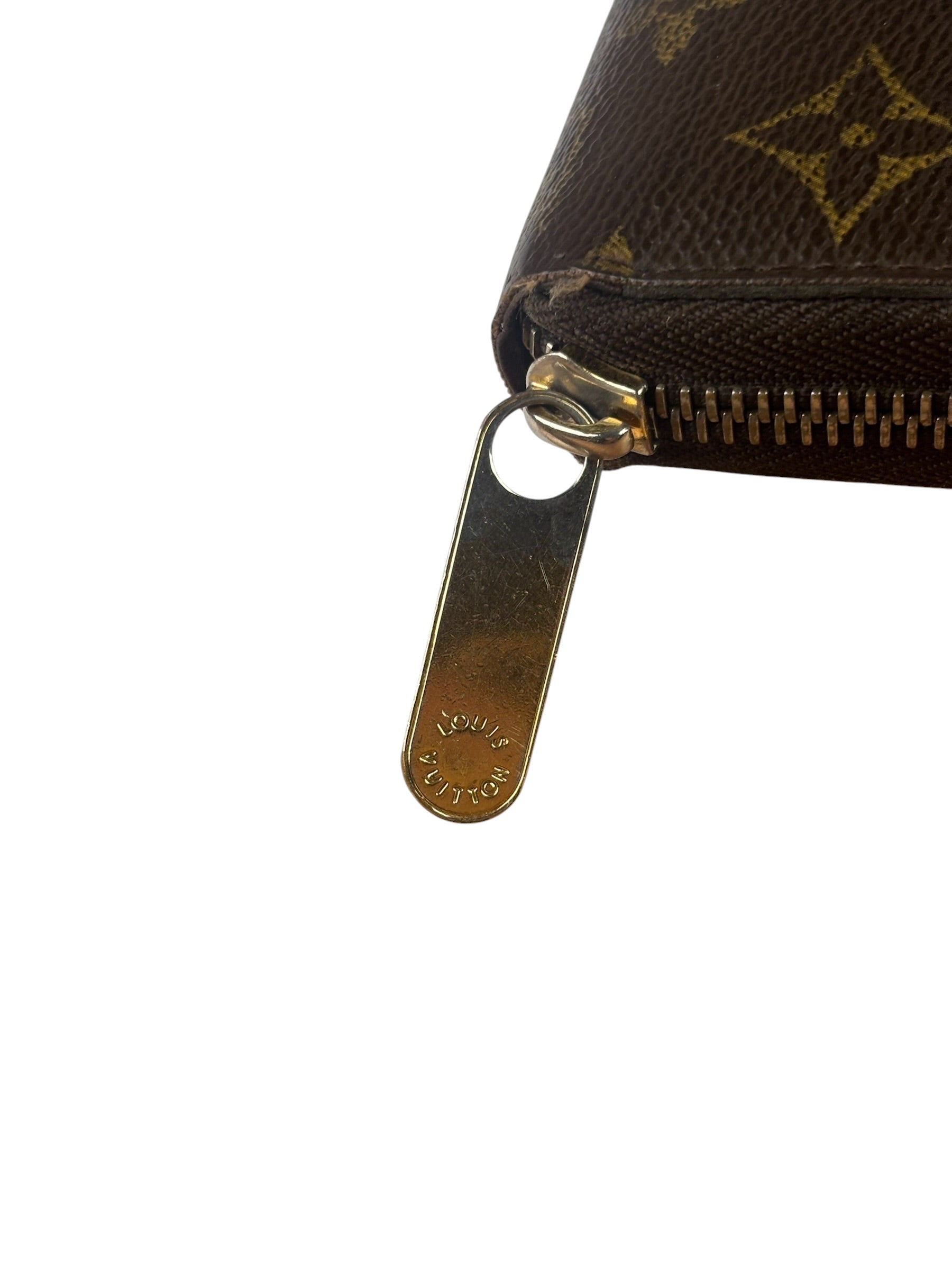 Louis Vuitton Monogram Zip-Around Long Wallet