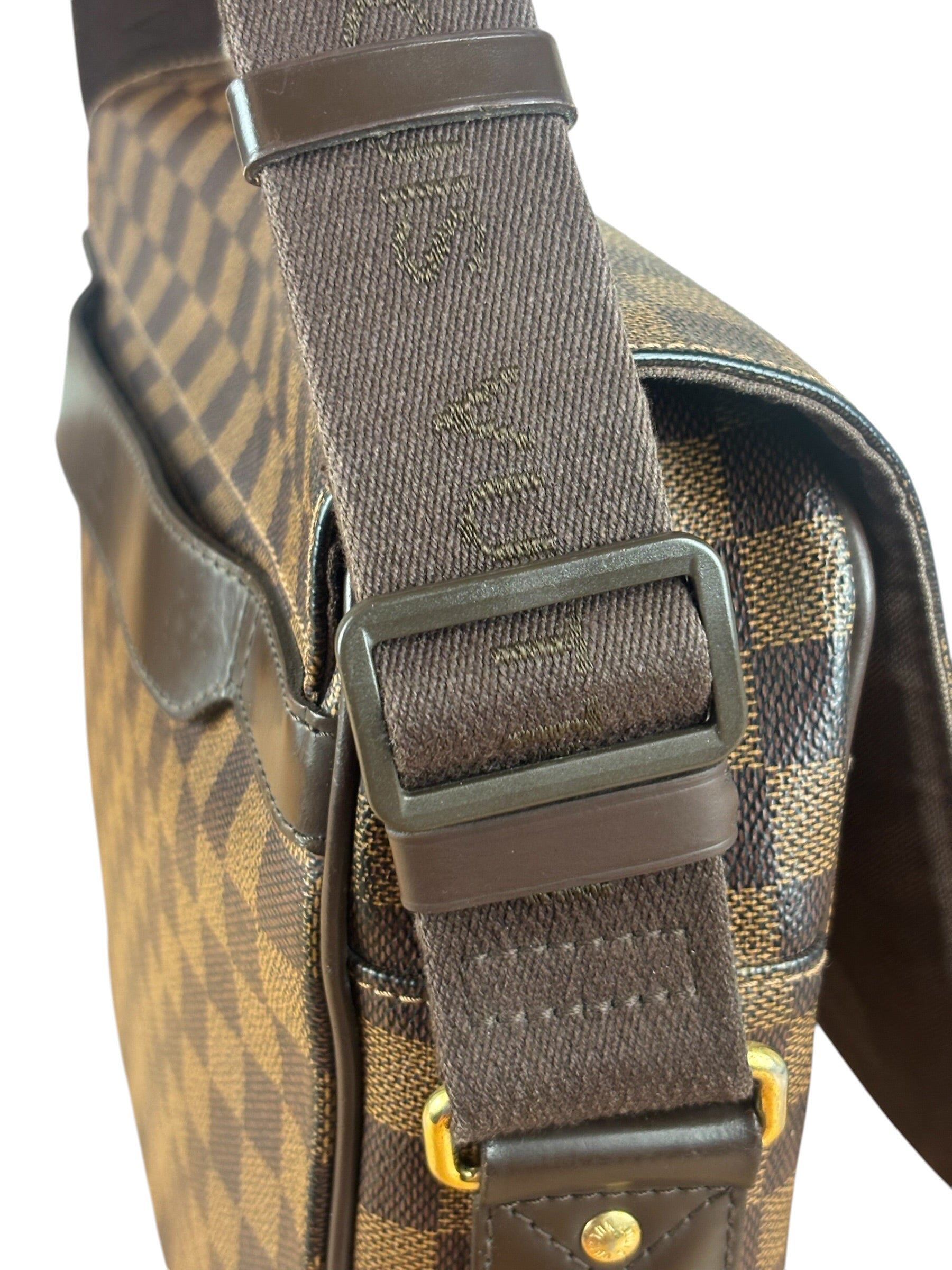 Louis Vuitton Damier Ebene Shelton Messenger Shoulder Bag MM