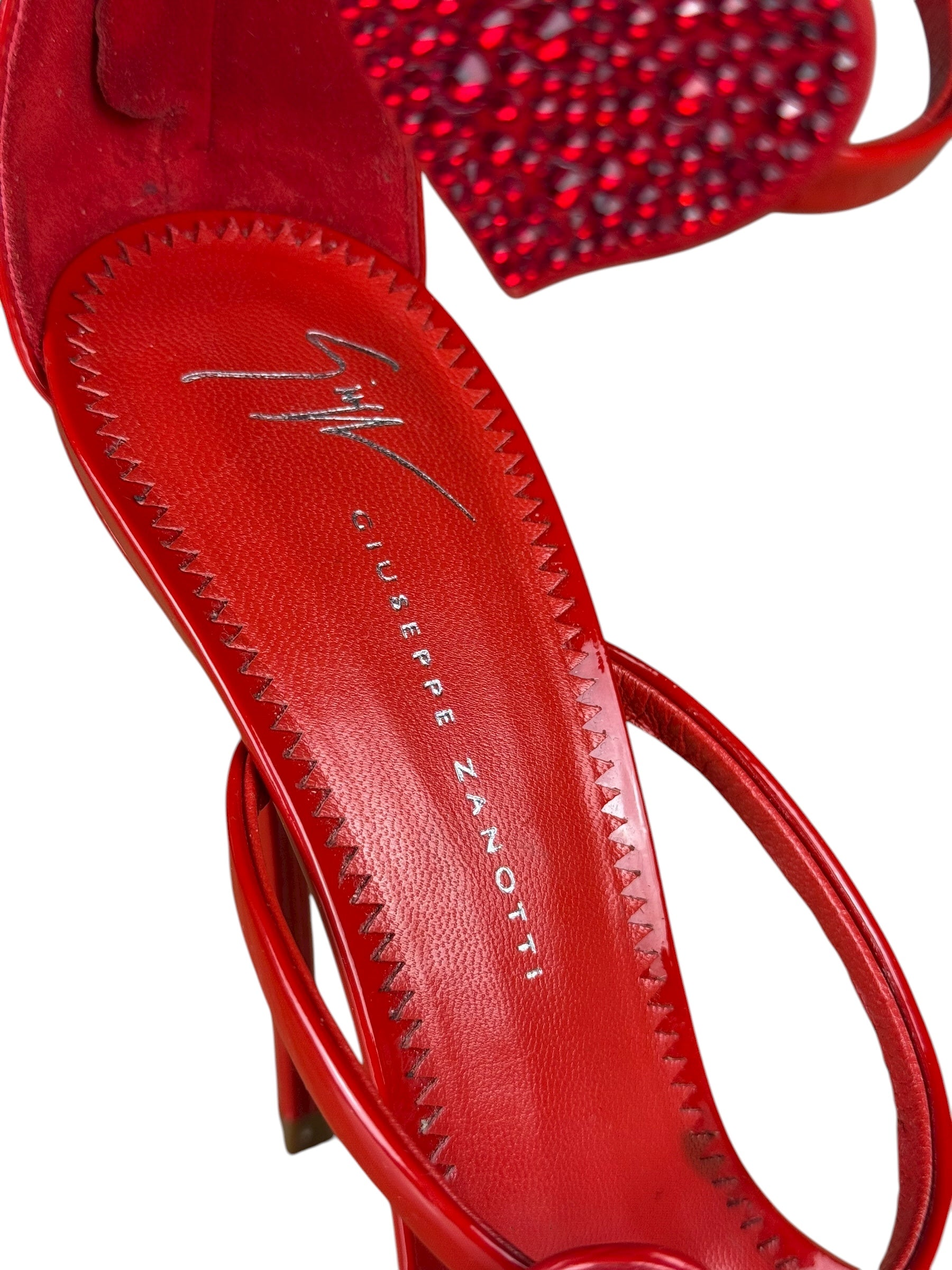 Giuseppe Zanotti Red Heart Heels