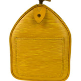 Louis Vuitton Yellow Epi Leather Speedy 25