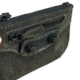 Balenciaga Le Cagole Zip Pouch Denim