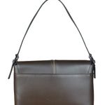 Burberry Brown Leather Shoulder Bag
