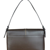 Burberry Brown Leather Shoulder Bag