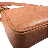 Chanel Pink Caviar Quilted Leather Petit Timeless Tote Early 2000's