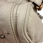 Chloe Beige Leather Paddington Shoulder Bag