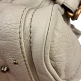 Chloe Beige Leather Paddington Shoulder Bag
