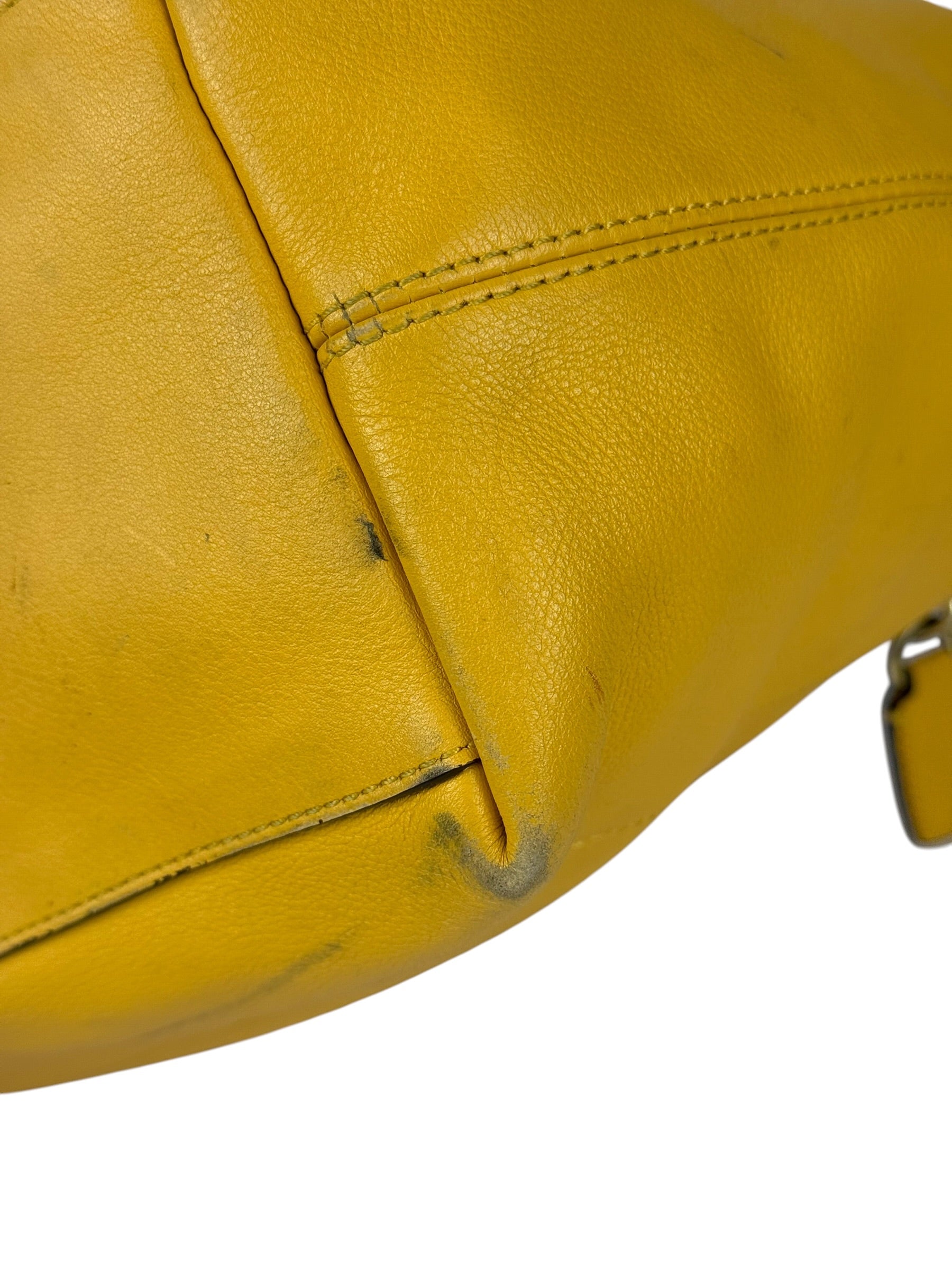 Coach Leather Legacy Sunflower Shoulder Bag