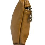 Longchamp Camel Leather Cosmetic Pouch
