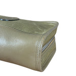 YSL Vintage Grey Leather Travel Pouch