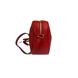 Gucci Red Calfskin Leather Soho Disco Crossbody Bag