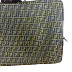 Fendi FF Canvas Suitcase