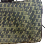 Fendi FF Canvas Suitcase
