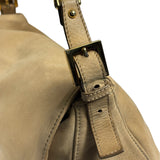 Fendi Beige Leather Mamma Baguette