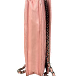 Chanel Pink Patent Quilted Wallet on Chain Bag 2012