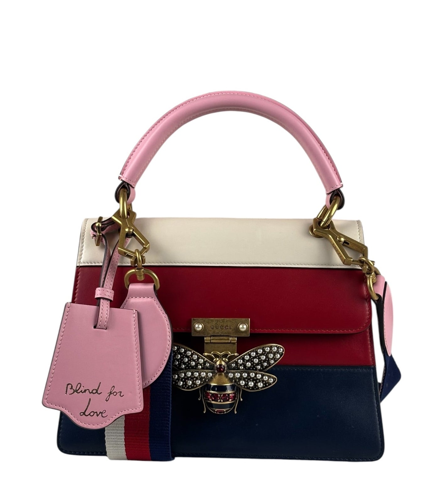 Gucci Multicolor Queen Margaret Top Handle Bag